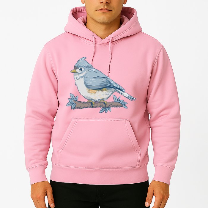 Tufted Titmouse Bird Cute Gift Hoodie