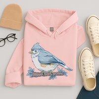 Tufted Titmouse Bird Cute Gift Hoodie