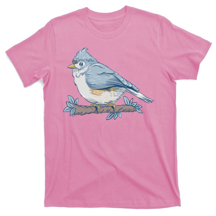 Tufted Titmouse Bird Cute Gift T-Shirt