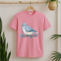 Tufted Titmouse Bird Cute Gift T-Shirt