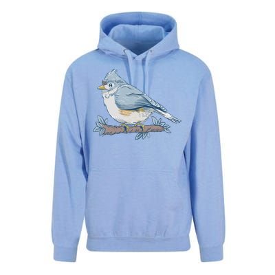 Tufted Titmouse Bird Cute Gift Unisex Surf Hoodie