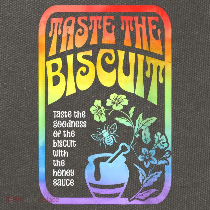Taste The Biscuit Taste The Goodness Cotton Canvas Backpack