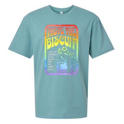 Taste The Biscuit Taste The Goodness Sueded Cloud Jersey T-Shirt