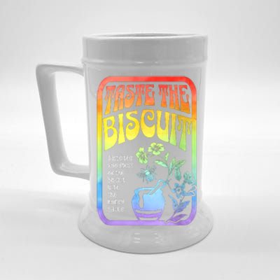 Taste The Biscuit Taste The Goodness Beer Stein