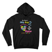 ThereS This Boy He Calls Me Sister Autism Awareness Hoodie