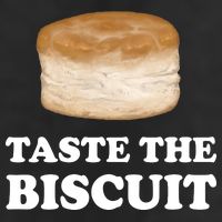 Taste The Biscuit Funny Meme Garment-Dyed Fleece Hoodie