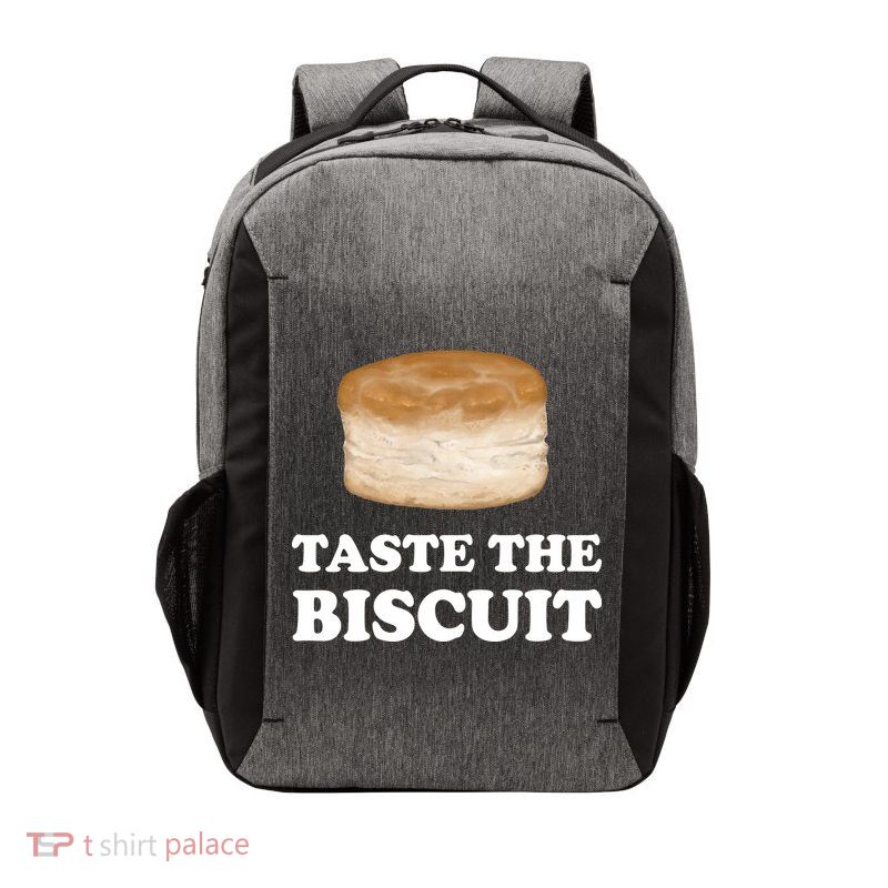 Taste The Biscuit Funny Meme Vector Backpack