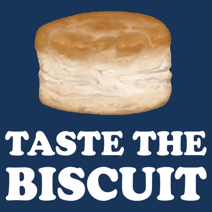 Taste The Biscuit Funny Meme USA-Made Doggie Bandana