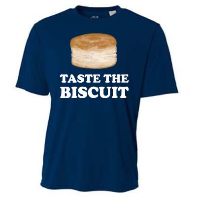 Taste The Biscuit Funny Meme Cooling Performance Crew T-Shirt