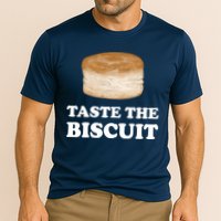 Taste The Biscuit Funny Meme Cooling Performance Crew T-Shirt