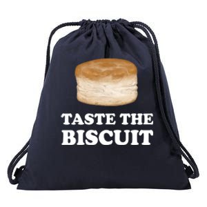 Taste The Biscuit Funny Meme Drawstring Bag