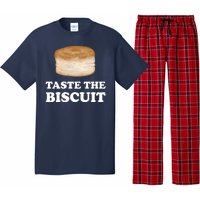 Taste The Biscuit Funny Meme Pajama Set