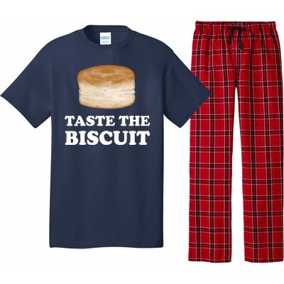 Taste The Biscuit Funny Meme Pajama Set