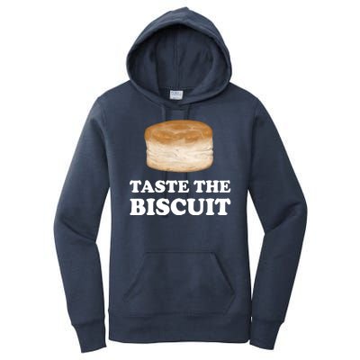 Taste The Biscuit Funny Meme Women's Pullover Hoodie