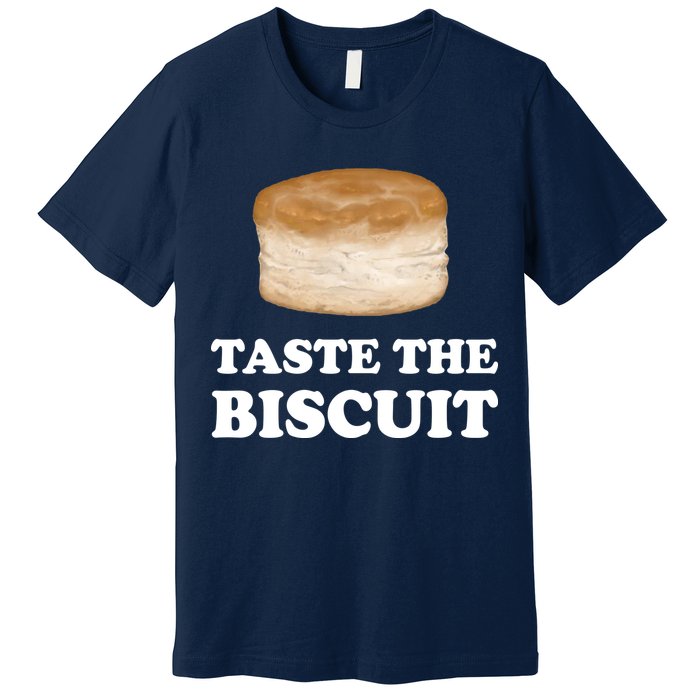 Taste The Biscuit Funny Meme Premium T-Shirt