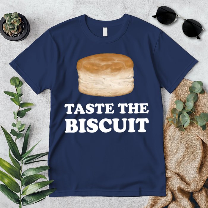 Taste The Biscuit Funny Meme Premium T-Shirt