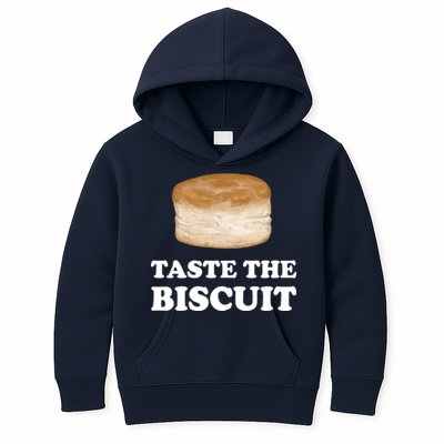 Taste The Biscuit Funny Meme Kids Hoodie