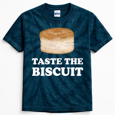 Taste The Biscuit Funny Meme Kids Tie-Dye T-Shirt