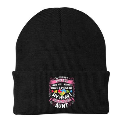 There's This Boy He Calls Me Aunt  Autism Awareness  Beanie
