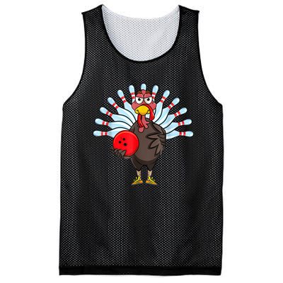 Thanksgiving Turkey Bowling Pin Matching Team Mesh Reversible Basketball Jersey Tank