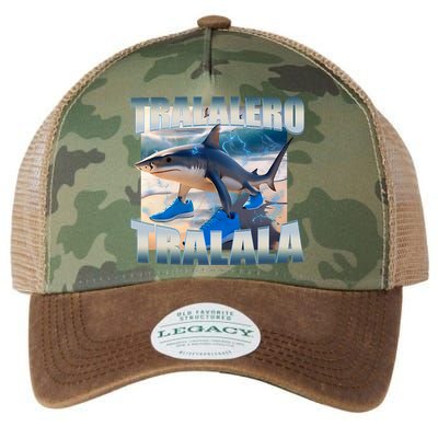 Tralalero Tralala Bootleg Brainrot Italian Brainrot Meme  Legacy Tie Dye Trucker Hat
