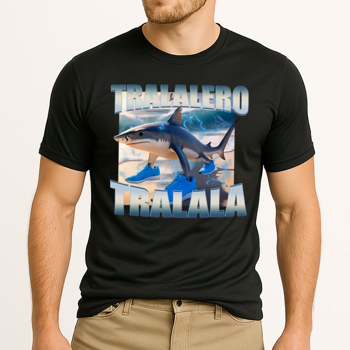 Tralalero Tralala Bootleg Brainrot Italian Brainrot Meme  Cooling Performance Crew T-Shirt