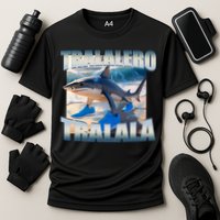 Tralalero Tralala Bootleg Brainrot Italian Brainrot Meme  Cooling Performance Crew T-Shirt