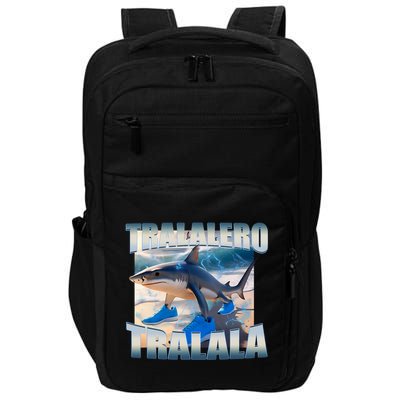 Tralalero Tralala Bootleg Brainrot Italian Brainrot Meme  Impact Tech Backpack