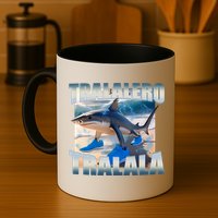 Tralalero Tralala Bootleg Brainrot Italian Brainrot Meme  Mug