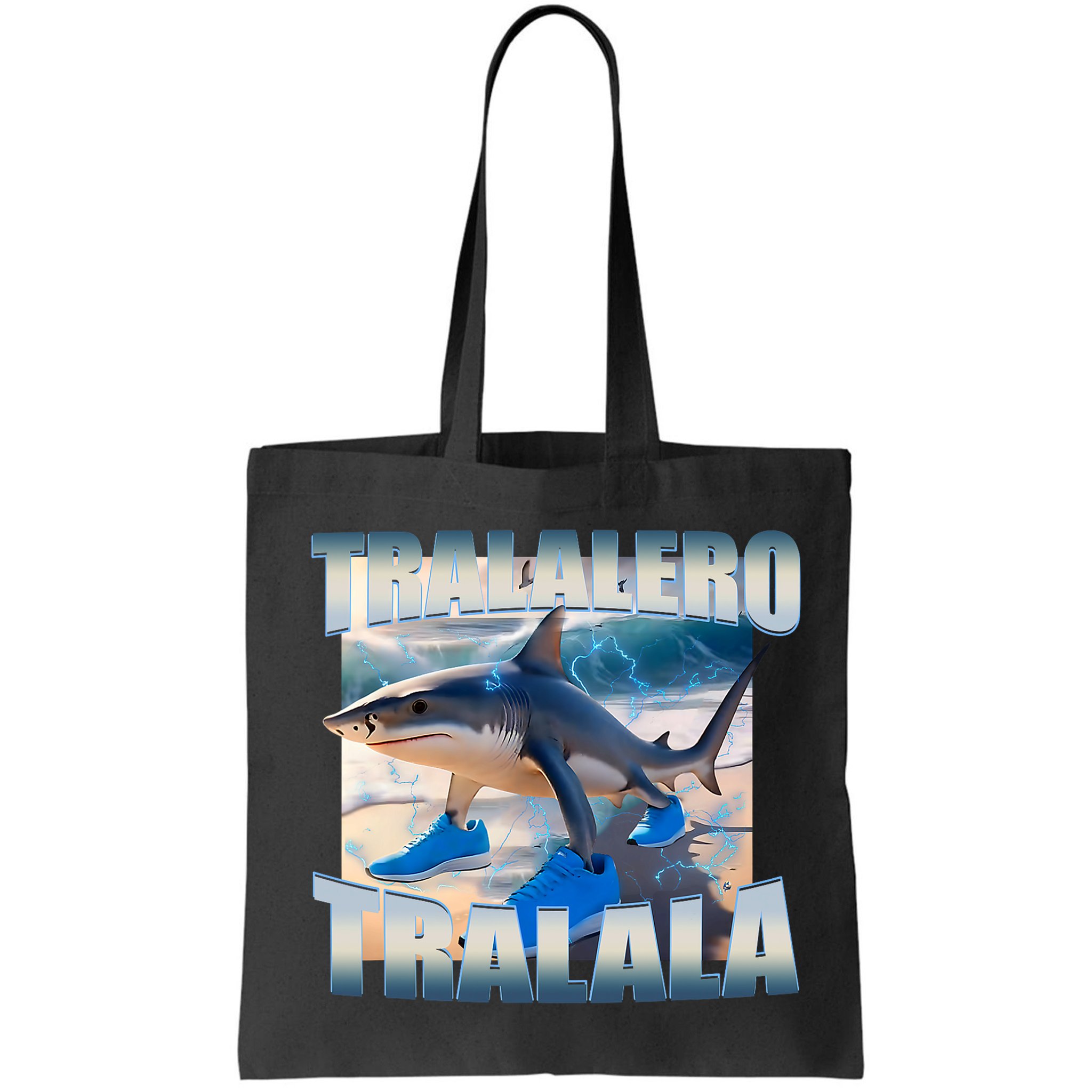 Tralalero Tralala Bootleg Brainrot Italian Brainrot Meme  Bag