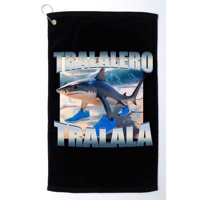 Tralalero Tralala Bootleg Brainrot Italian Brainrot Meme  Golf Towel
