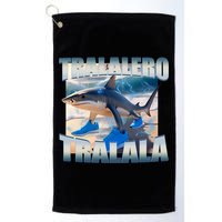 Tralalero Tralala Bootleg Brainrot Italian Brainrot Meme  Golf Towel