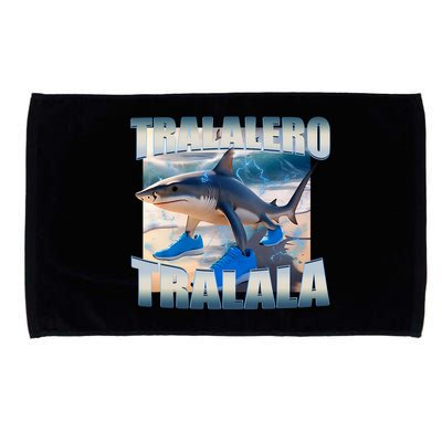 Tralalero Tralala Bootleg Brainrot Italian Brainrot Meme  Microfiber Hand Towel