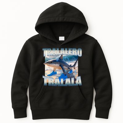 Tralalero Tralala Bootleg Brainrot Italian Brainrot Meme  Kids Hoodie
