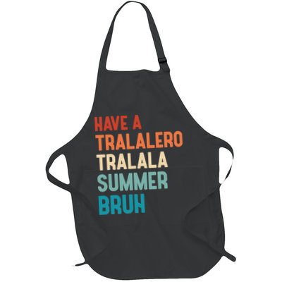 Tralalero Tralala Brainrot Teacher Last Day Of School Apron