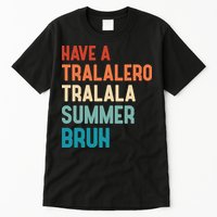 Tralalero Tralala Brainrot Teacher Last Day Of School Tall T-Shirt