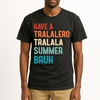 Tralalero Tralala Brainrot Teacher Last Day Of School Tall T-Shirt