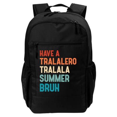 Tralalero Tralala Brainrot Teacher Last Day Of School Backpack