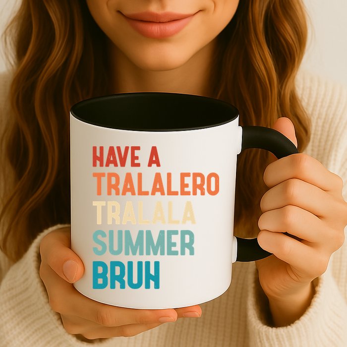 Tralalero Tralala Brainrot Teacher Last Day Of School Mug