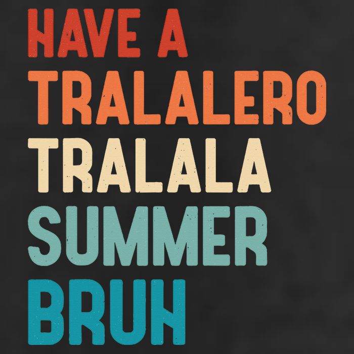 Tralalero Tralala Brainrot Teacher Last Day Of School Beanie