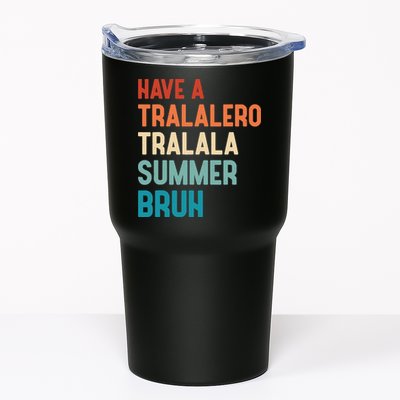 Tralalero Tralala Brainrot Teacher Last Day Of School Tumbler