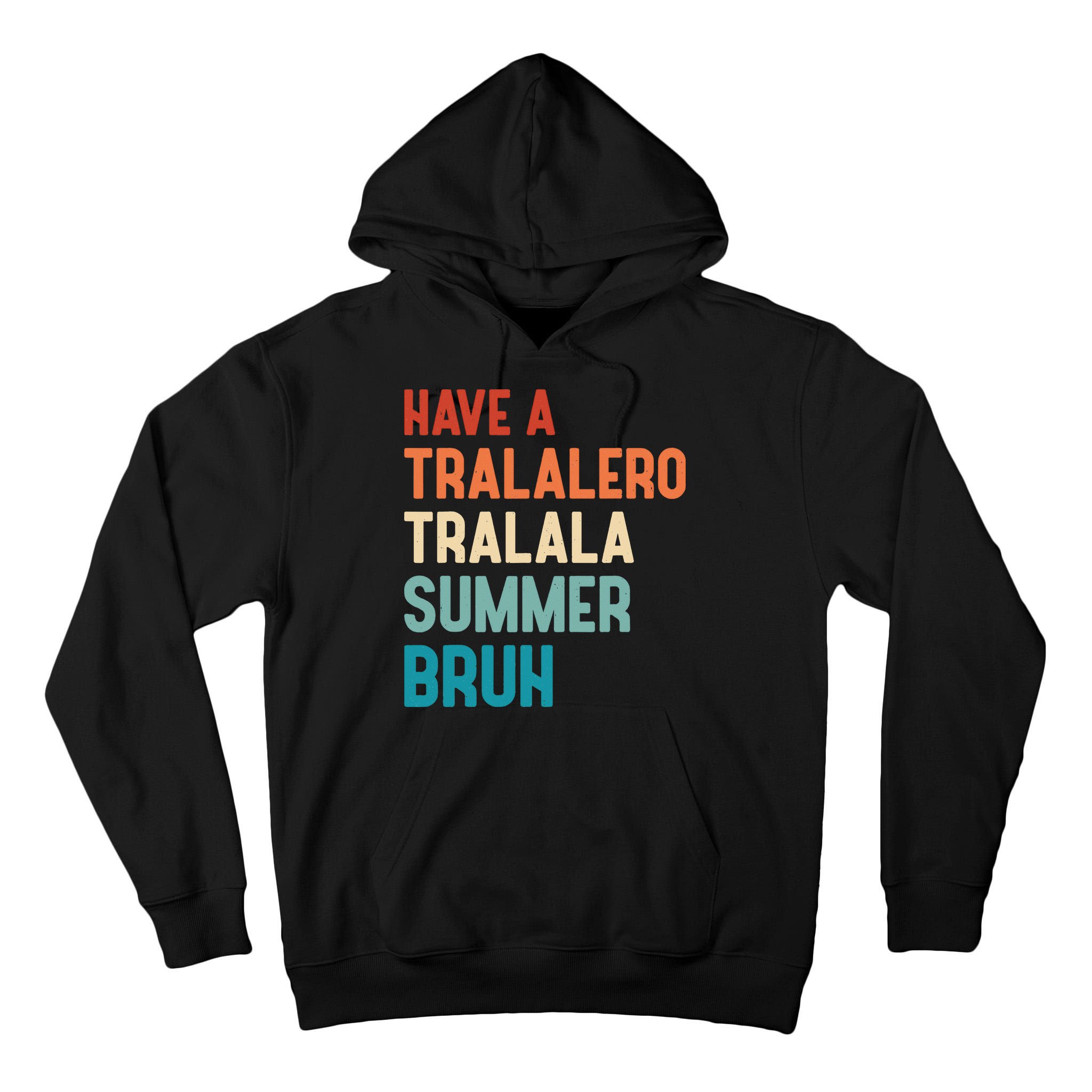 Tralalero Tralala Brainrot Teacher Last Day Of School Tall Hoodie