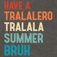 Tralalero Tralala Brainrot Teacher Last Day Of School Cotton Canvas Backpack