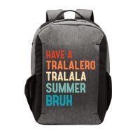 Tralalero Tralala Brainrot Teacher Last Day Of School Vector Backpack