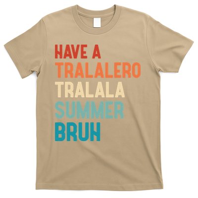 Tralalero Tralala Brainrot Teacher Last Day Of School T-Shirt