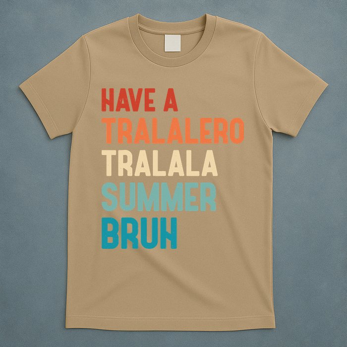 Tralalero Tralala Brainrot Teacher Last Day Of School T-Shirt