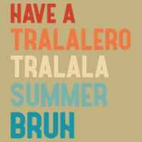 Tralalero Tralala Brainrot Teacher Last Day Of School T-Shirt