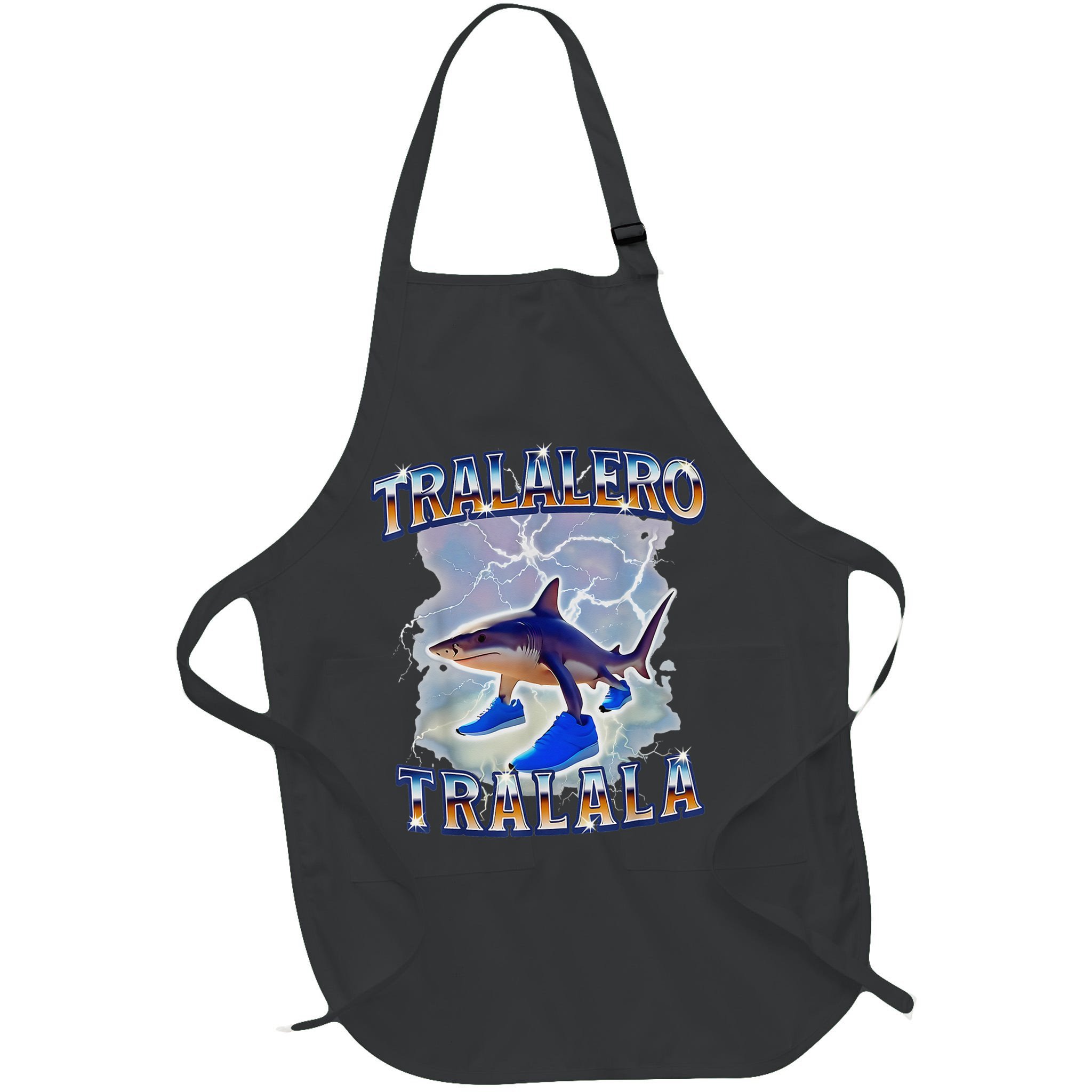 Tralalero Tralala Bootleg Brainrot Italian Brainrot Meme Apron