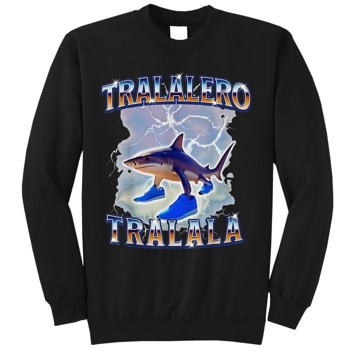 Tralalero Tralala Bootleg Brainrot Italian Brainrot Meme Sweatshirt