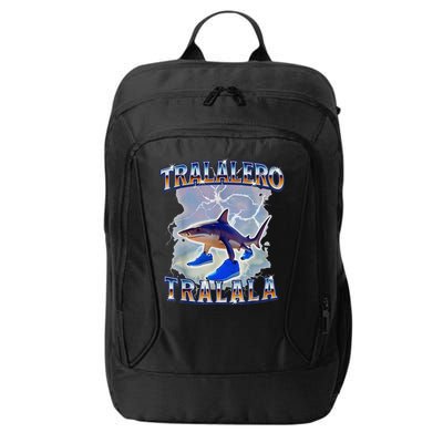 Tralalero Tralala Bootleg Brainrot Italian Brainrot Meme City Backpack